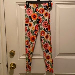 Flowers leggings